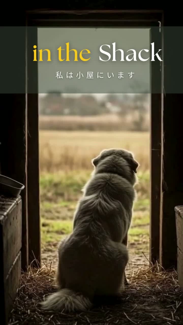 小屋にいます（犬の歌）