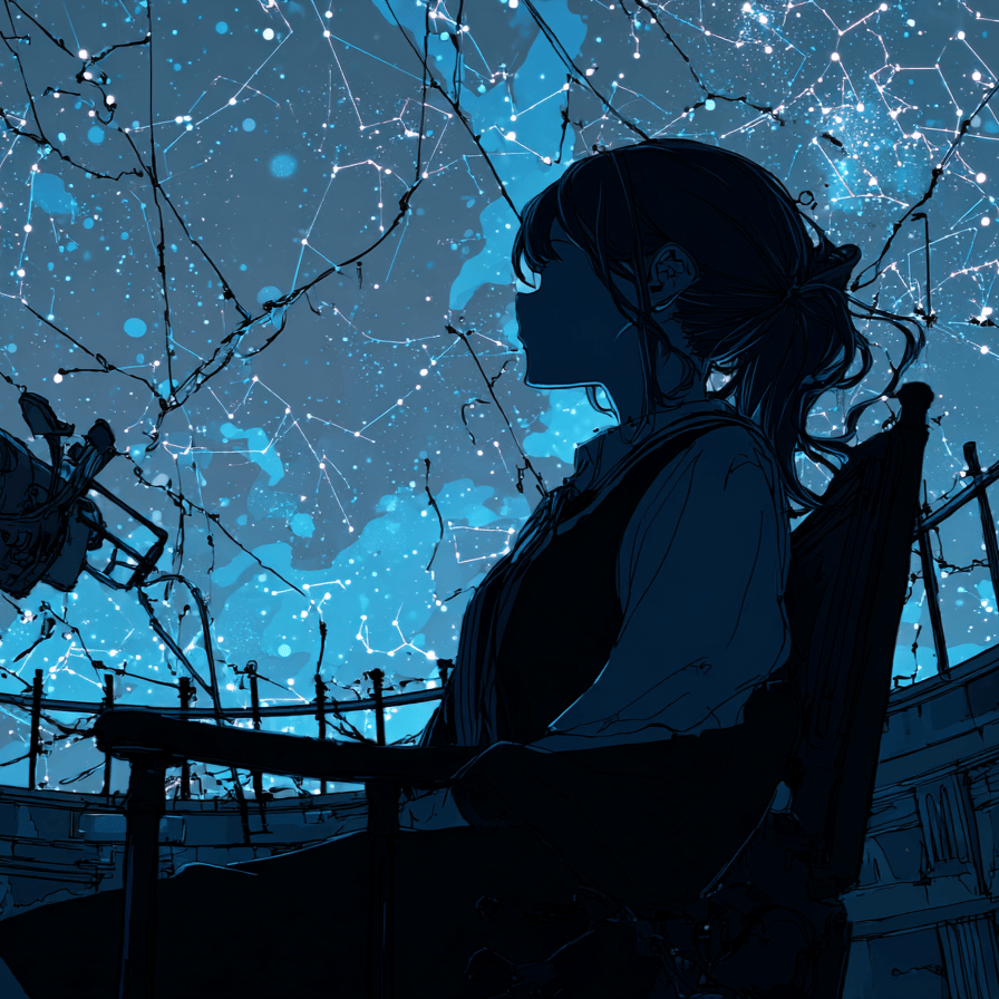蒼いドームに残る呼吸— Whispers of the Planetarium