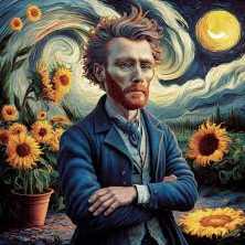 VAN GOGH A IBIZA a capella (lyrics Ares) 
