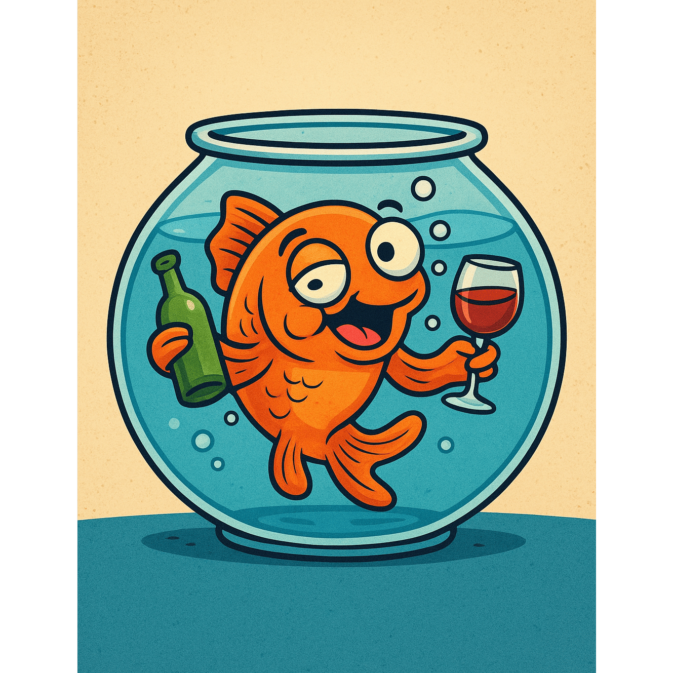 Le Poisson Rouge Alcoolique