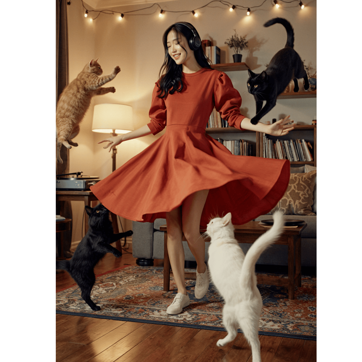 Cat Swing Dance 猫のスイングダンス