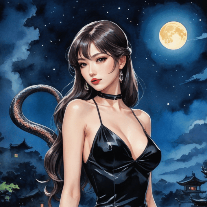 闇夜の来客 ”A guest of the midnight darkness”