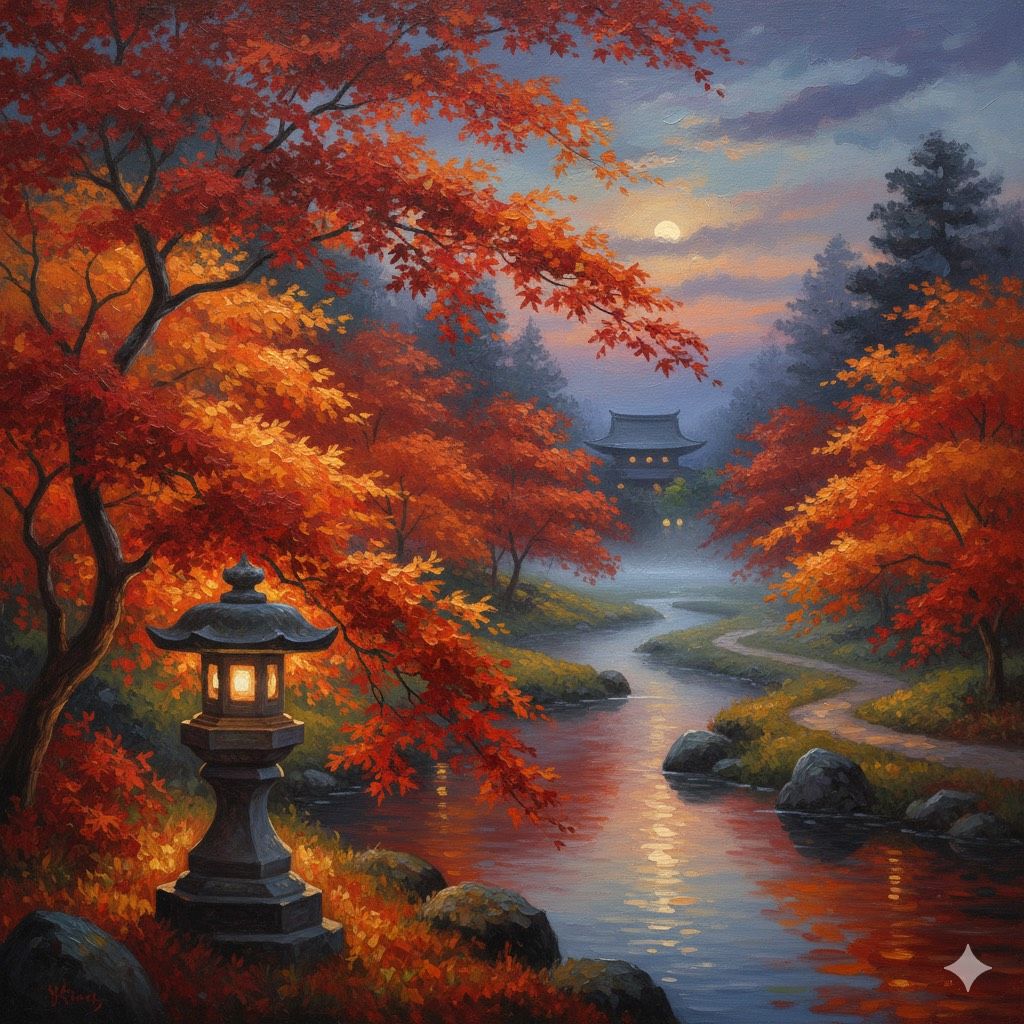 Crimson Leaves / 紅葉の詩