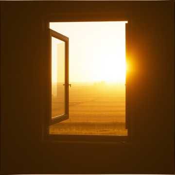 The Sunrise On The Window