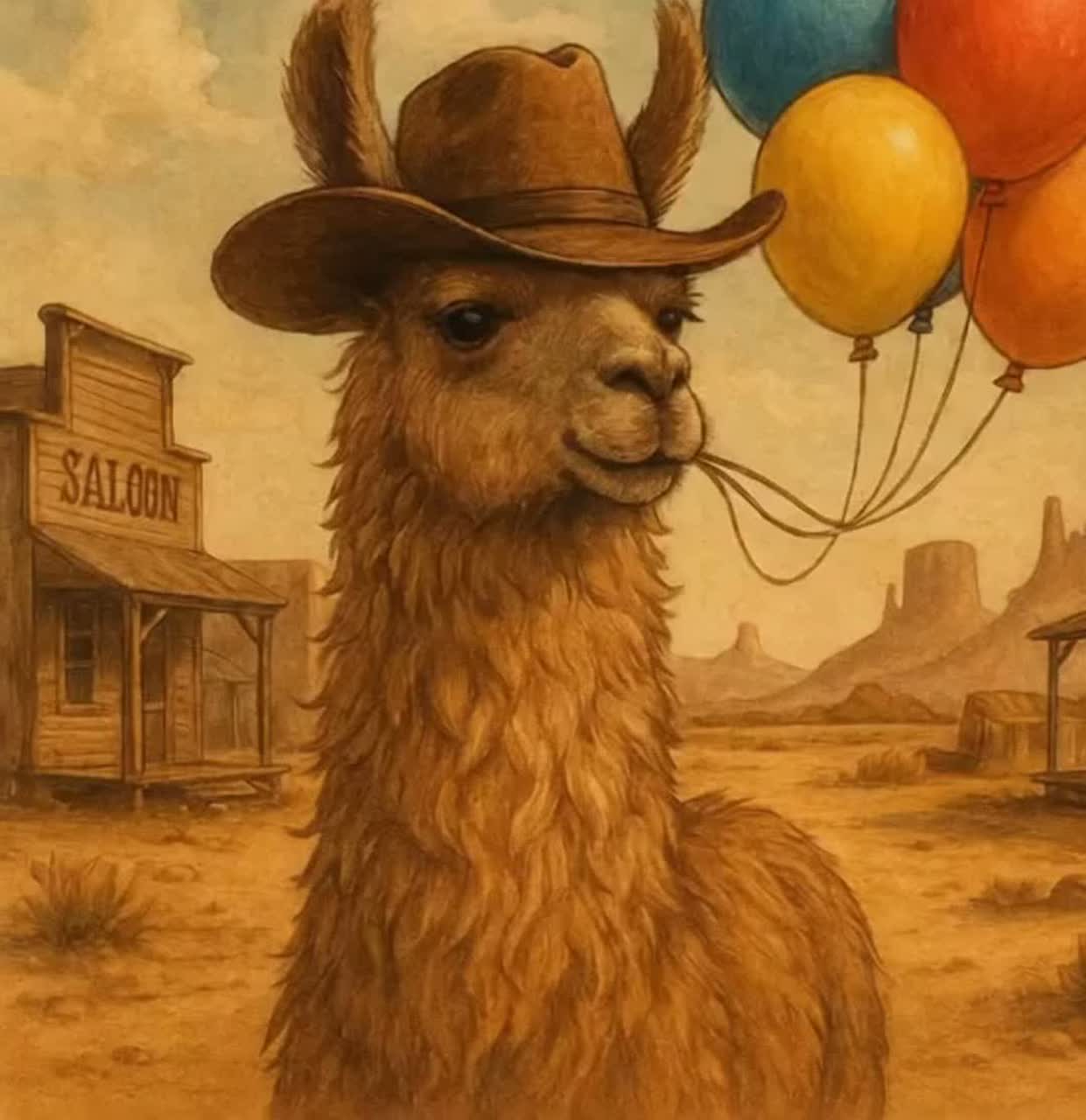 🎈🦙 DON'T FENCE MY LLAMA 🦙🎈