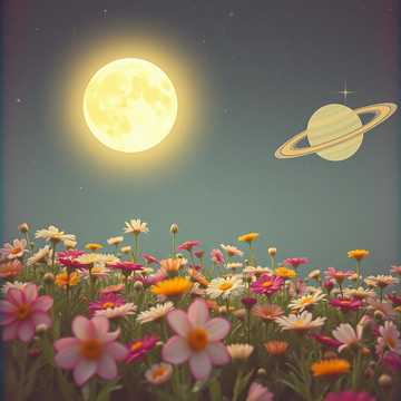 ⌞⟿🌕🌍☀️♄✶🌸⌝