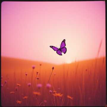 “Purple Butterfly”