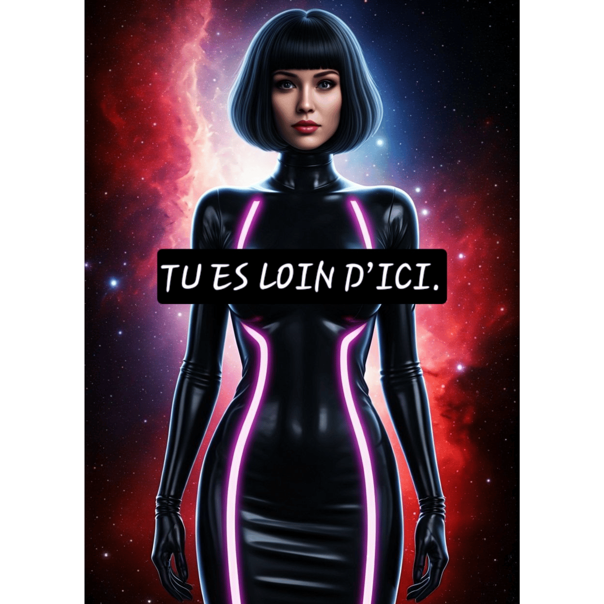 TU ES LOIN D’ICI.