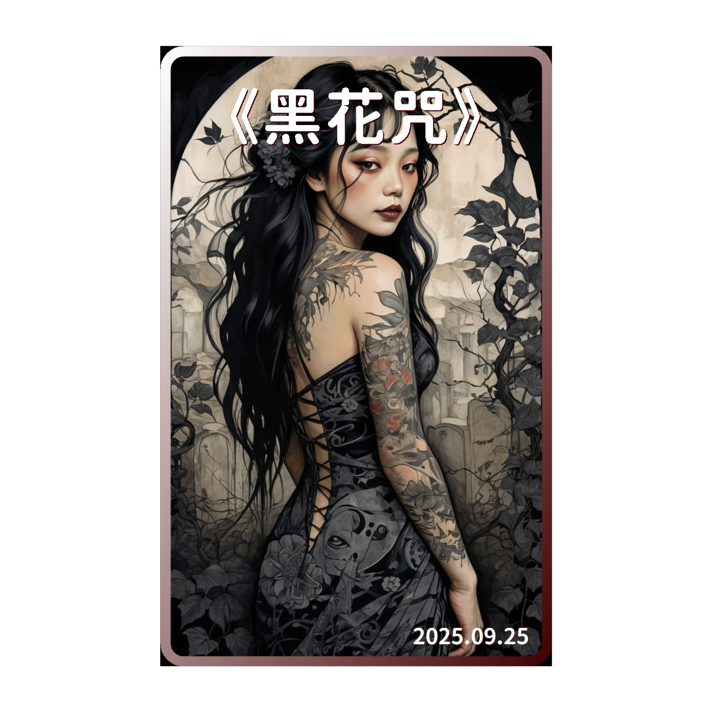 《黑花咒》(台語 黑抒情說唱) 