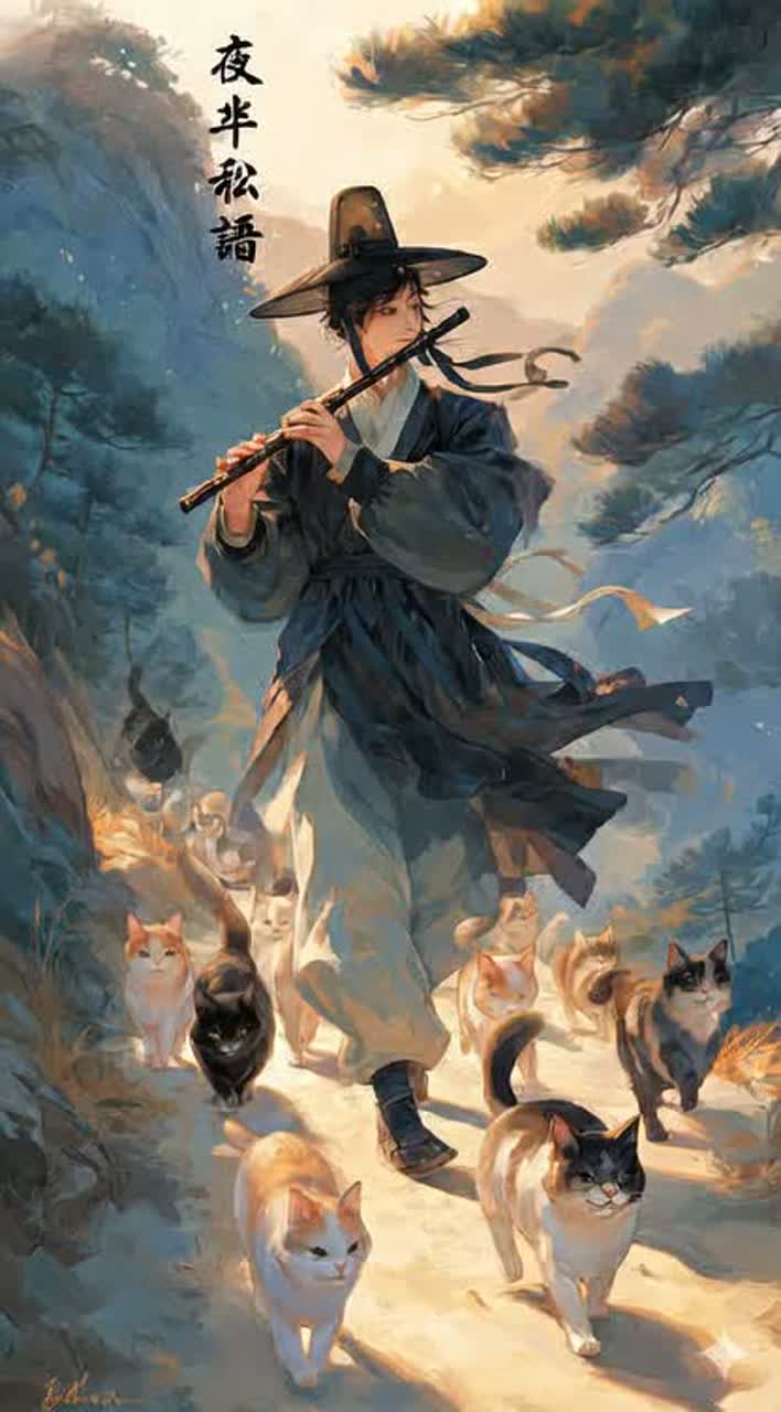 夜半私語 (야반사어)