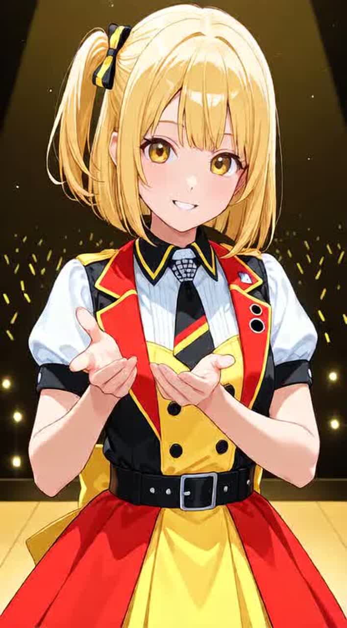 🇩🇪「Ich singe auf Deutsch, weil ich ein Idol bin!」 (私はドイツ語で歌う女性アイドル!)