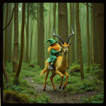 The blind gazelle