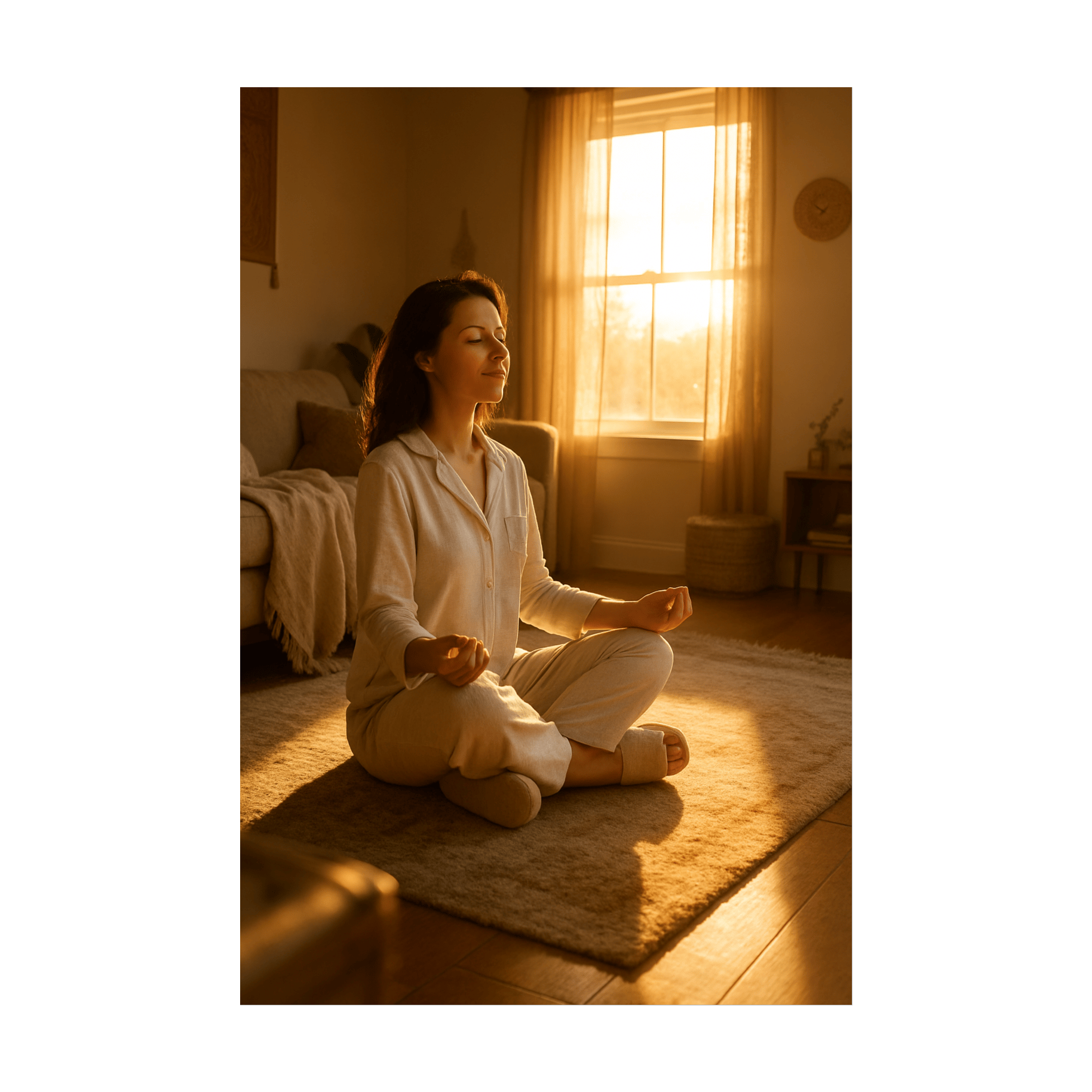 Éveil spirituel en pyjama
