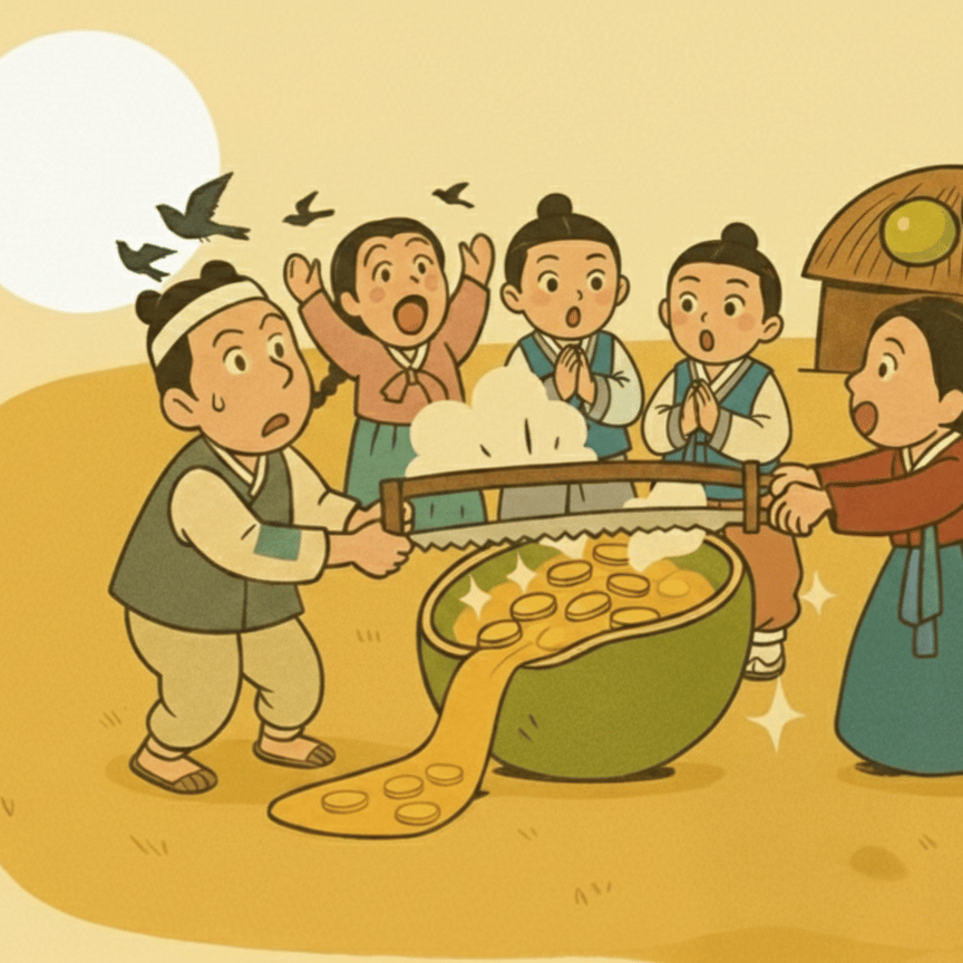 흥보 박타는 대목 (The episode of Heungbu opening the gourd) (Cover)