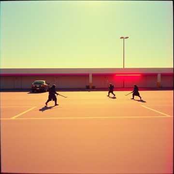 Frankie in the Parking Lot