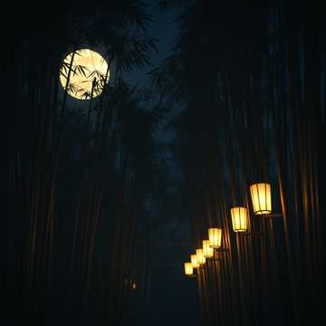 《月下故人来》
