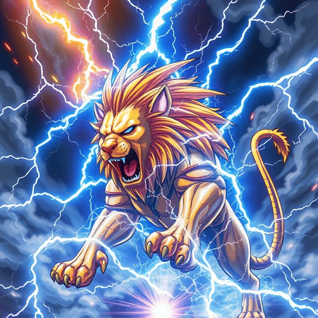獅子の咆哮を聞け⚡⚡⚡⚡