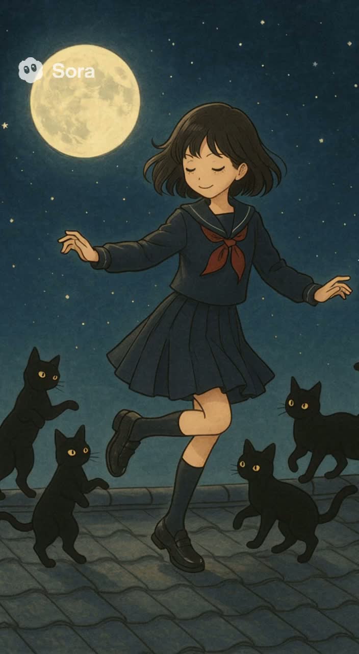 黒猫のタップ 