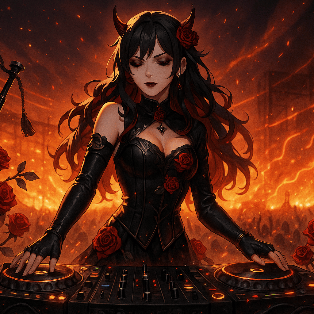 Burning Rose