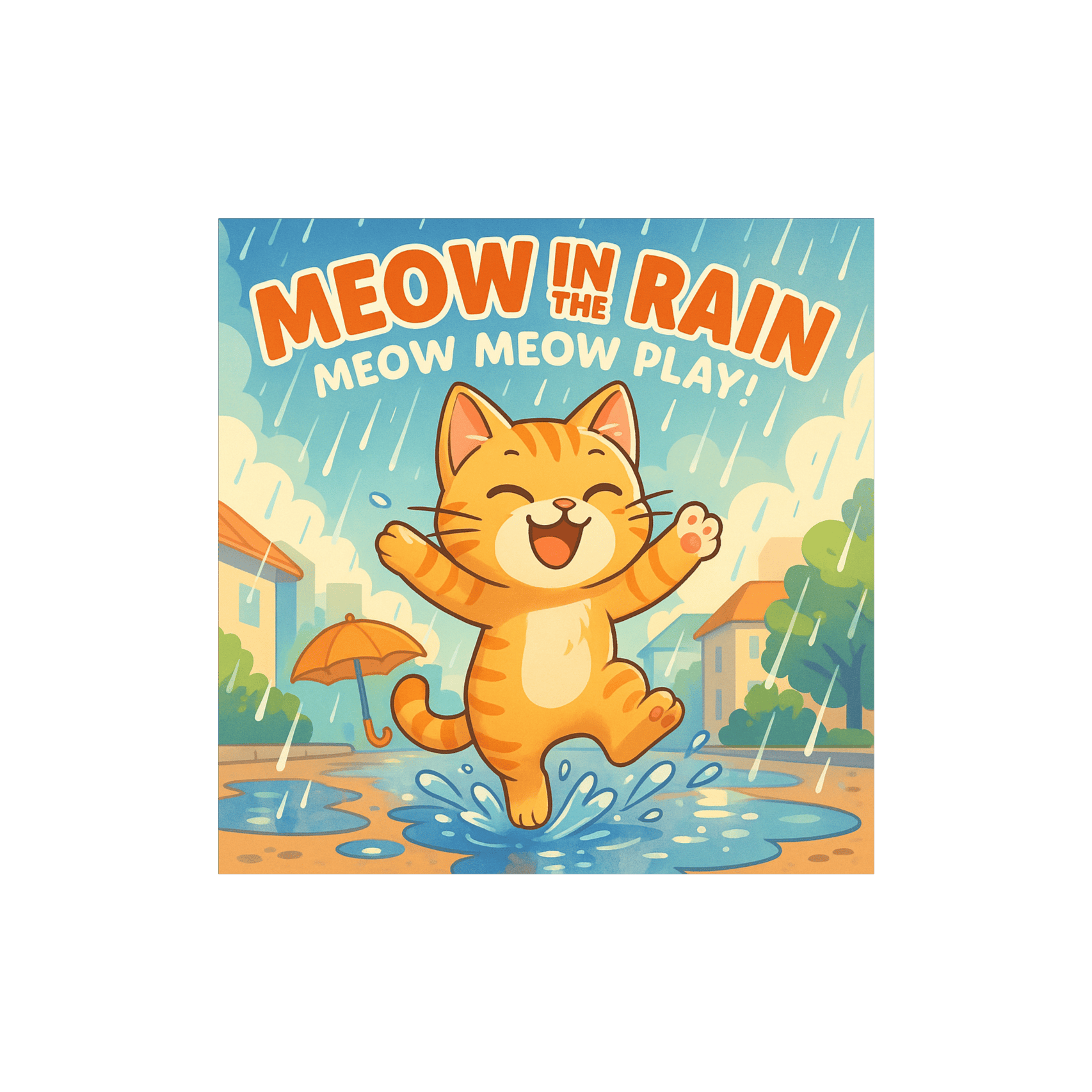 Meow in the Rain