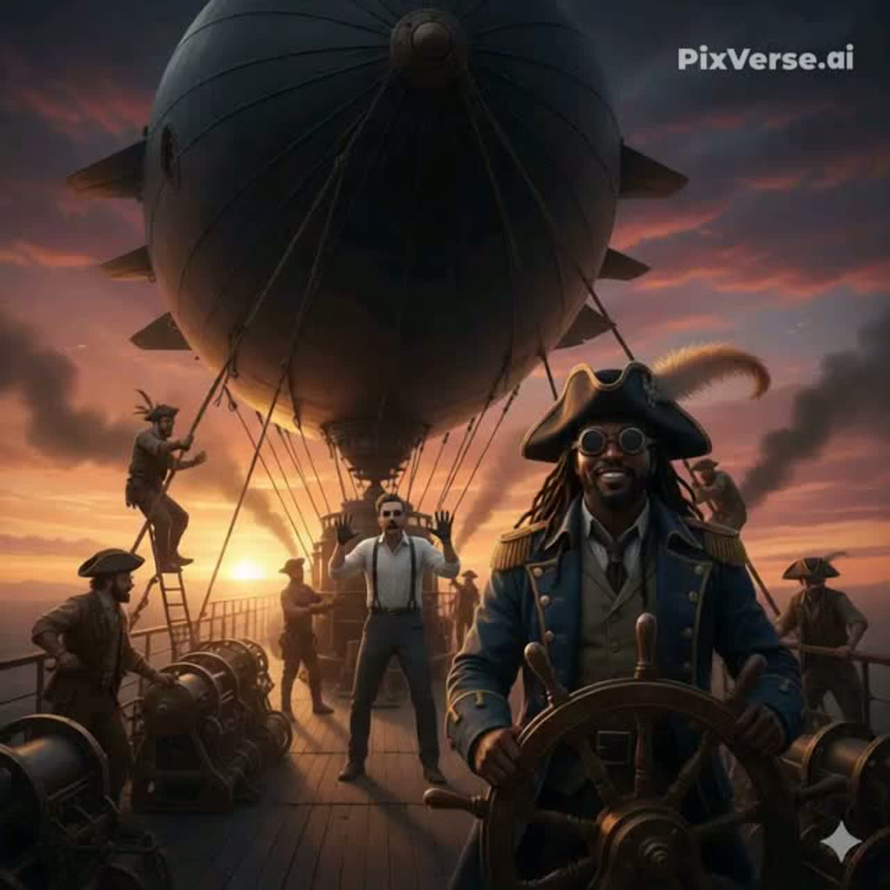 IV. Piratas do Ar (Airship Pirates)