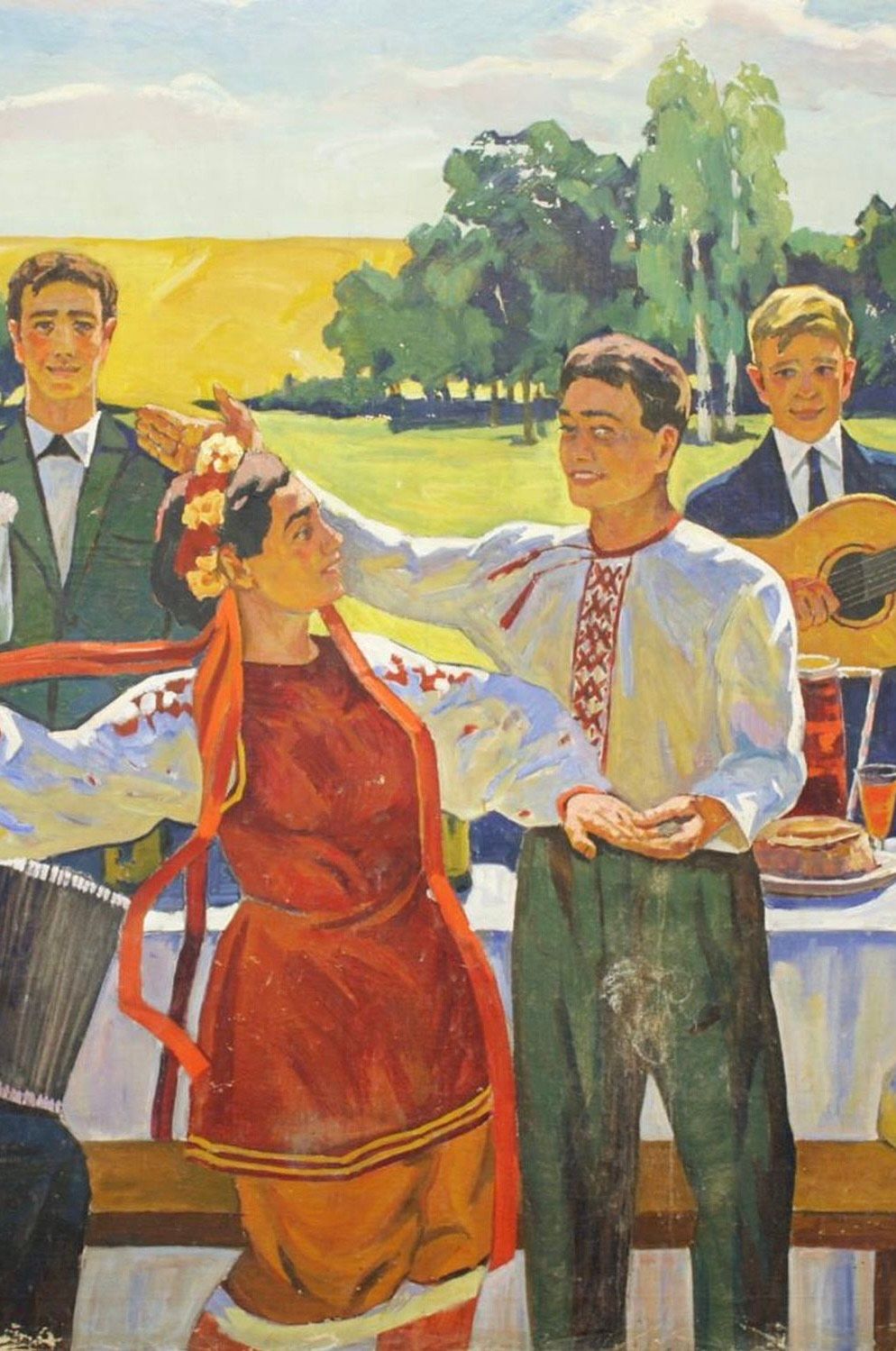 Два весілля /wedding song; resume - on the cover/ (© text)