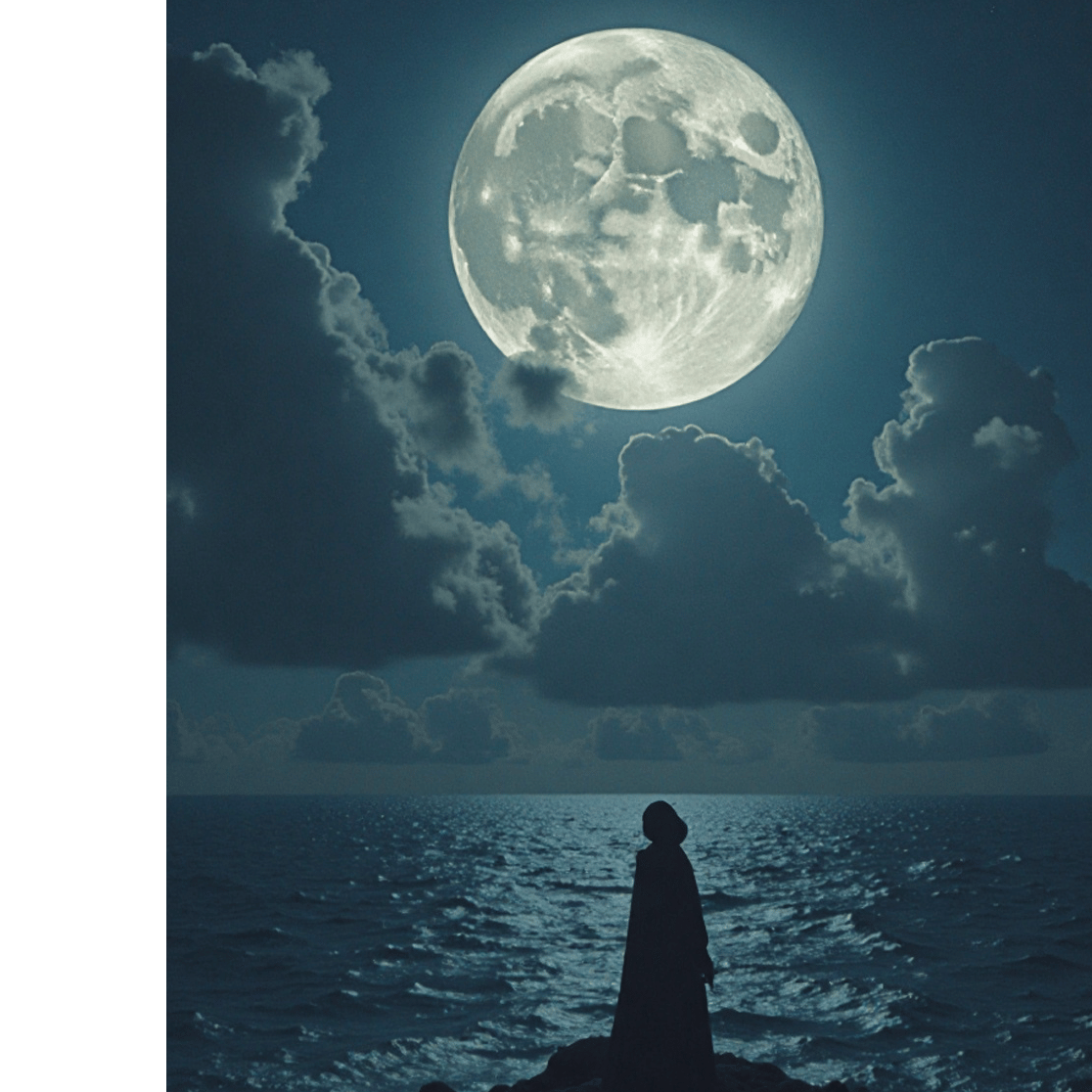 Sous la lune du silence