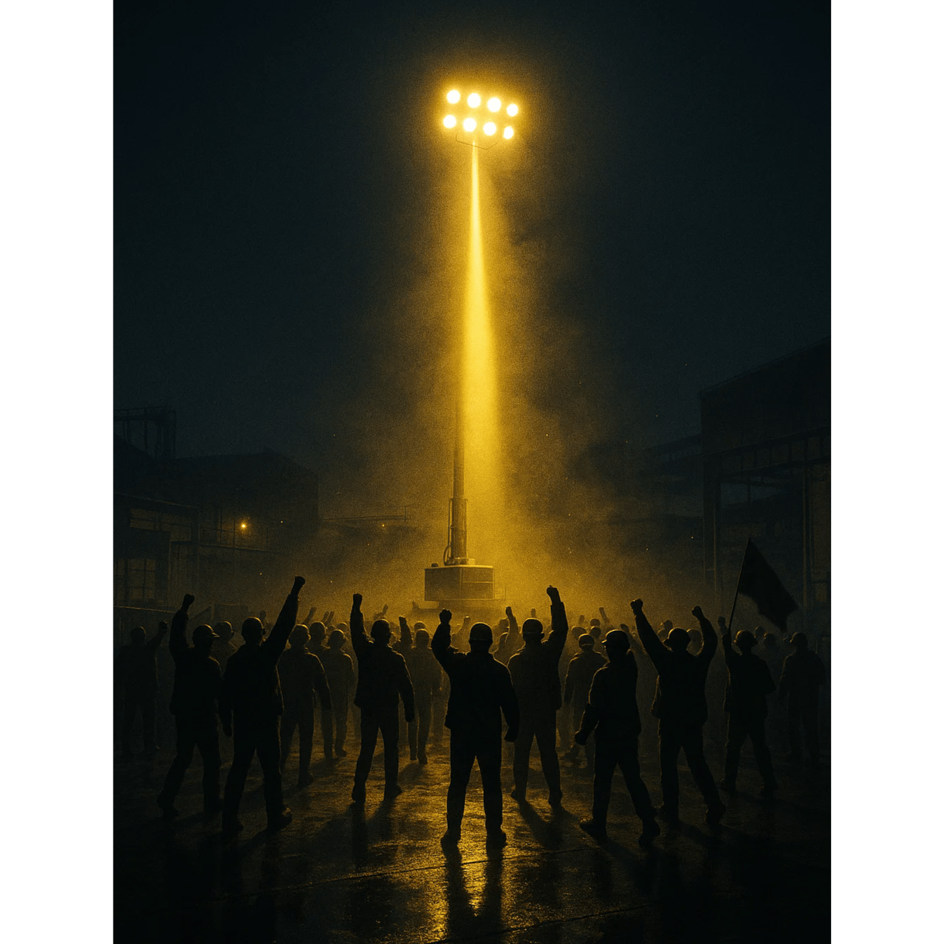 Night shift riot