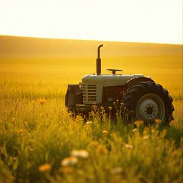 Ein Traktor für sie
