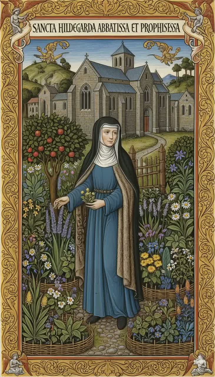 Hildegard von Bingen, 1098 bis 1179