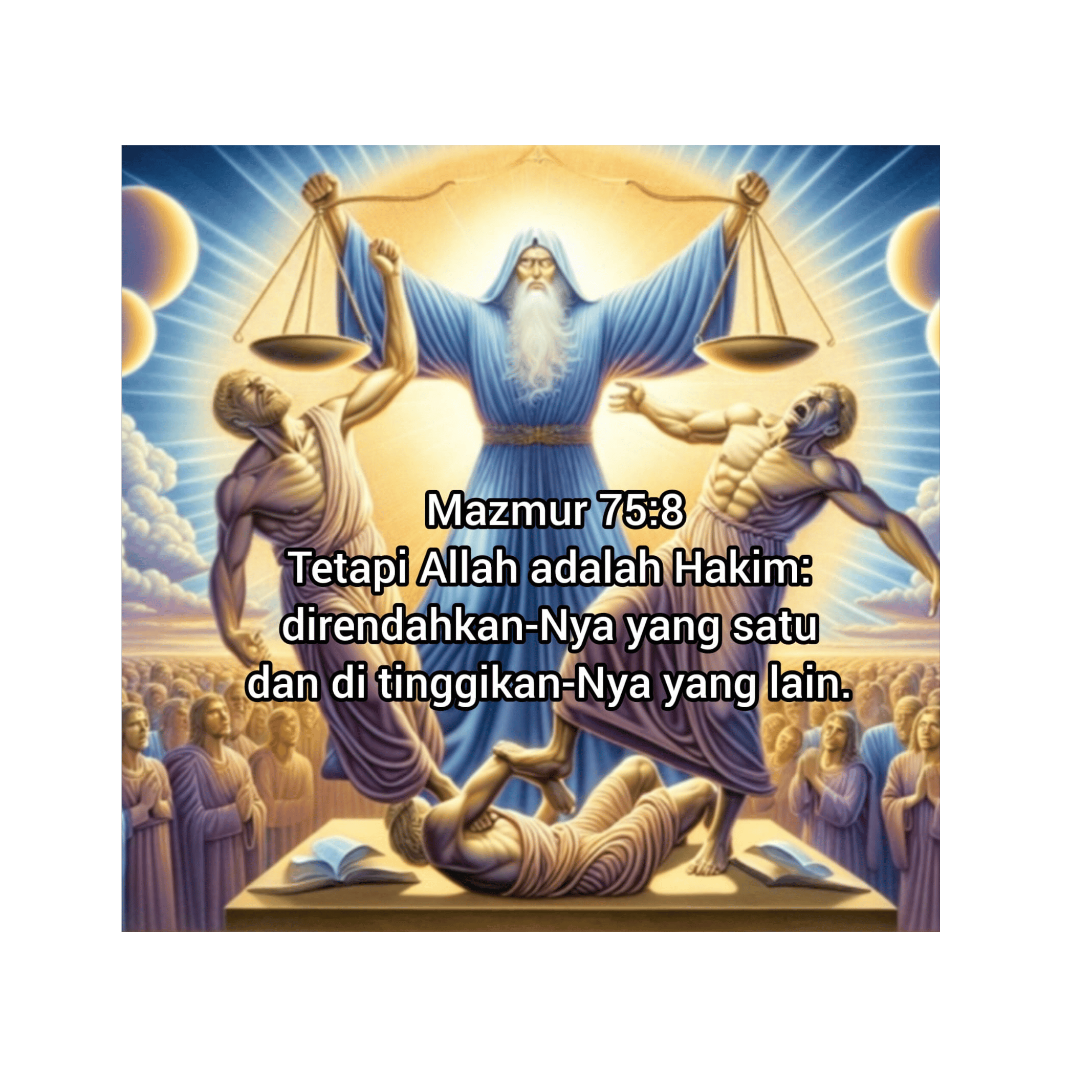 Allah adalah hakim yang adil