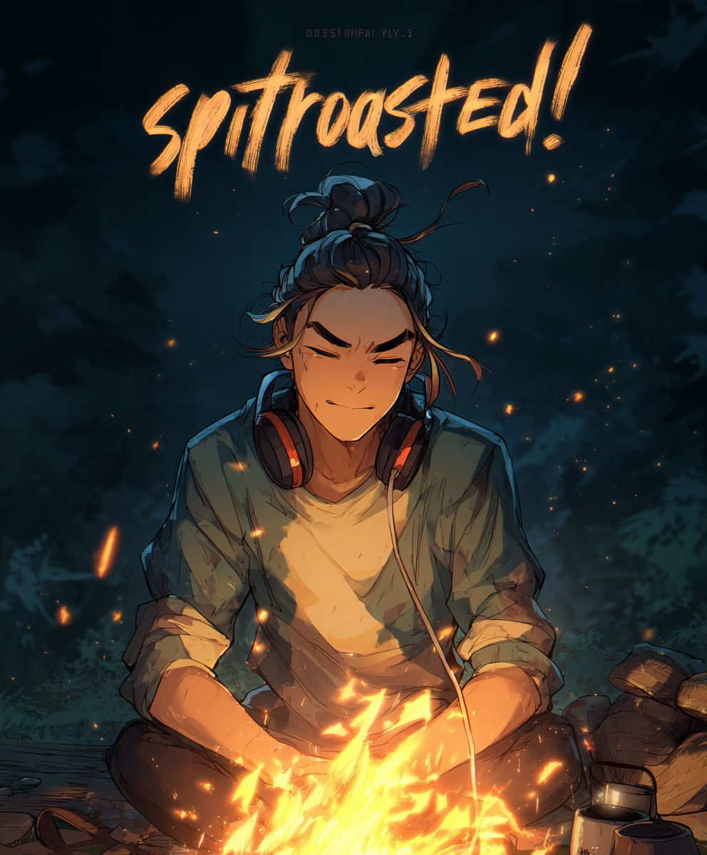🇰🇵🇰🇷🇫🇷 Spitroasted!