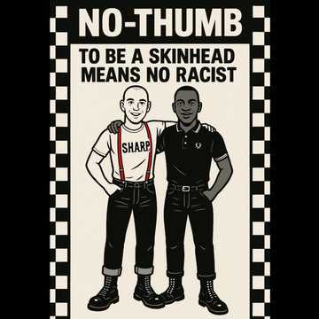 To Be A Skinhead Means No Racist