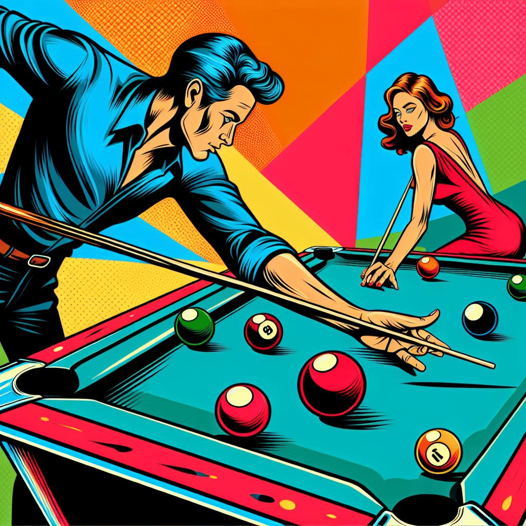 Das ist Billard + ein wenig *BEGLEITTEXT*™^^