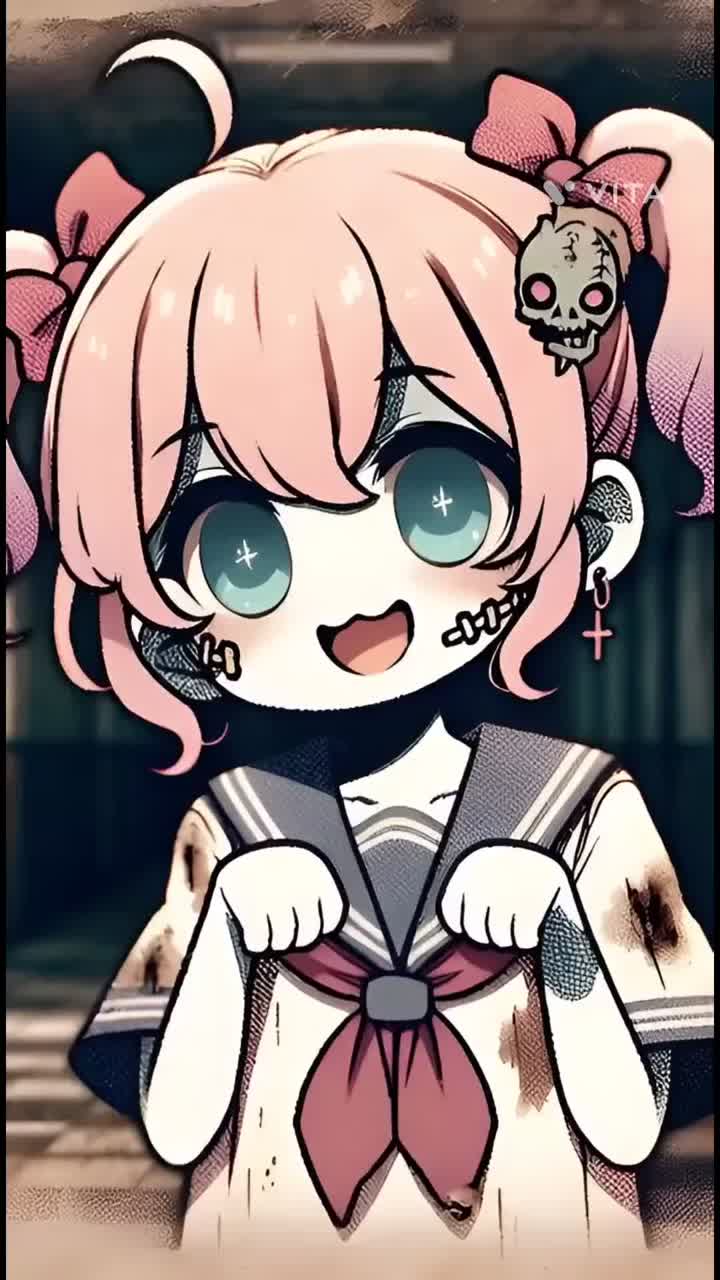 バイトゾンビのあかりちゃん♡