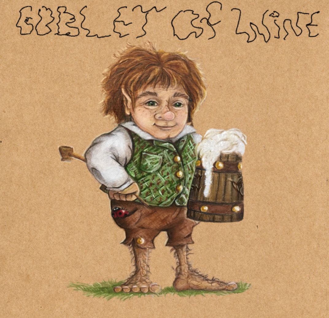 A Hobbit and his Tankard of Ale 