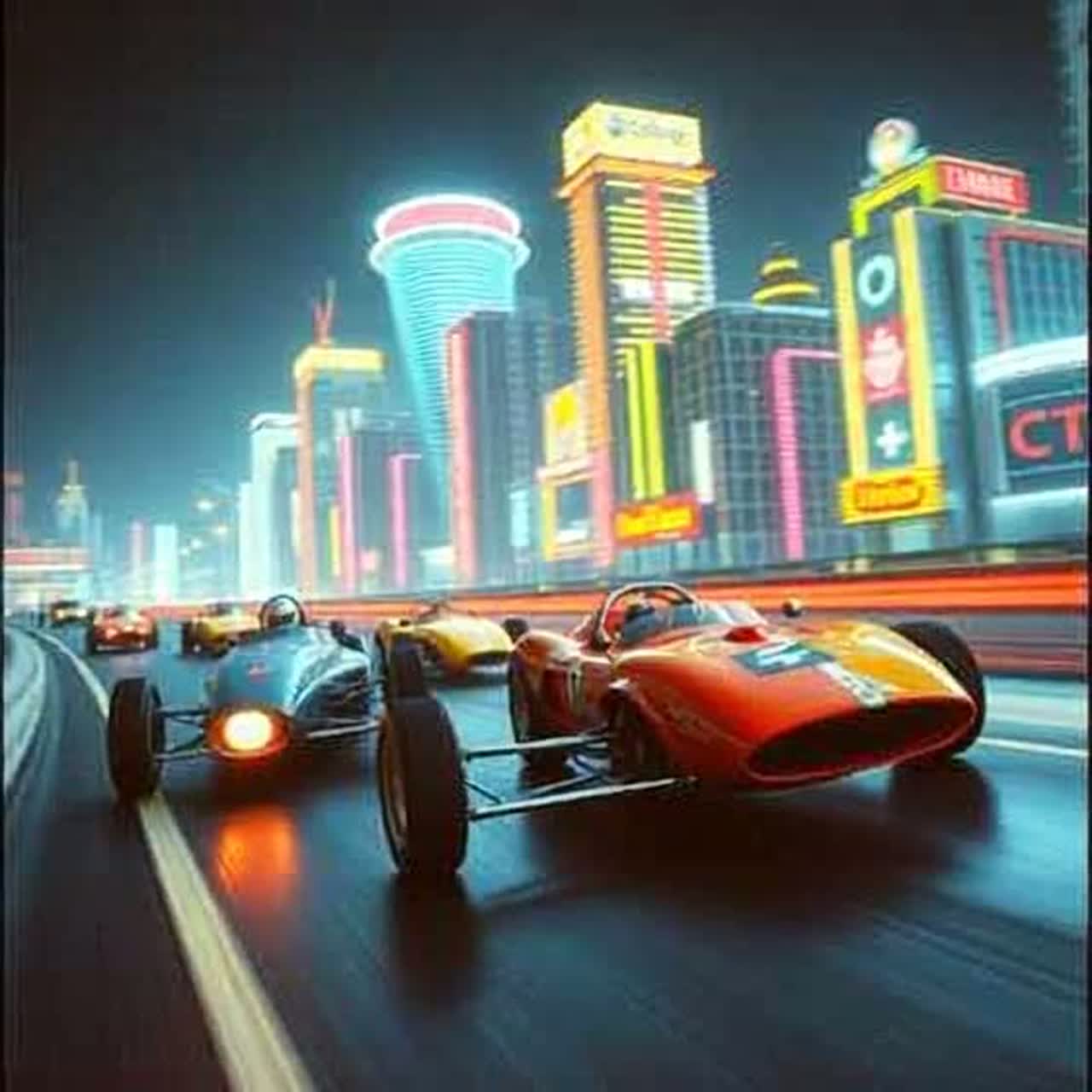 Racecar \\ Jet sensation