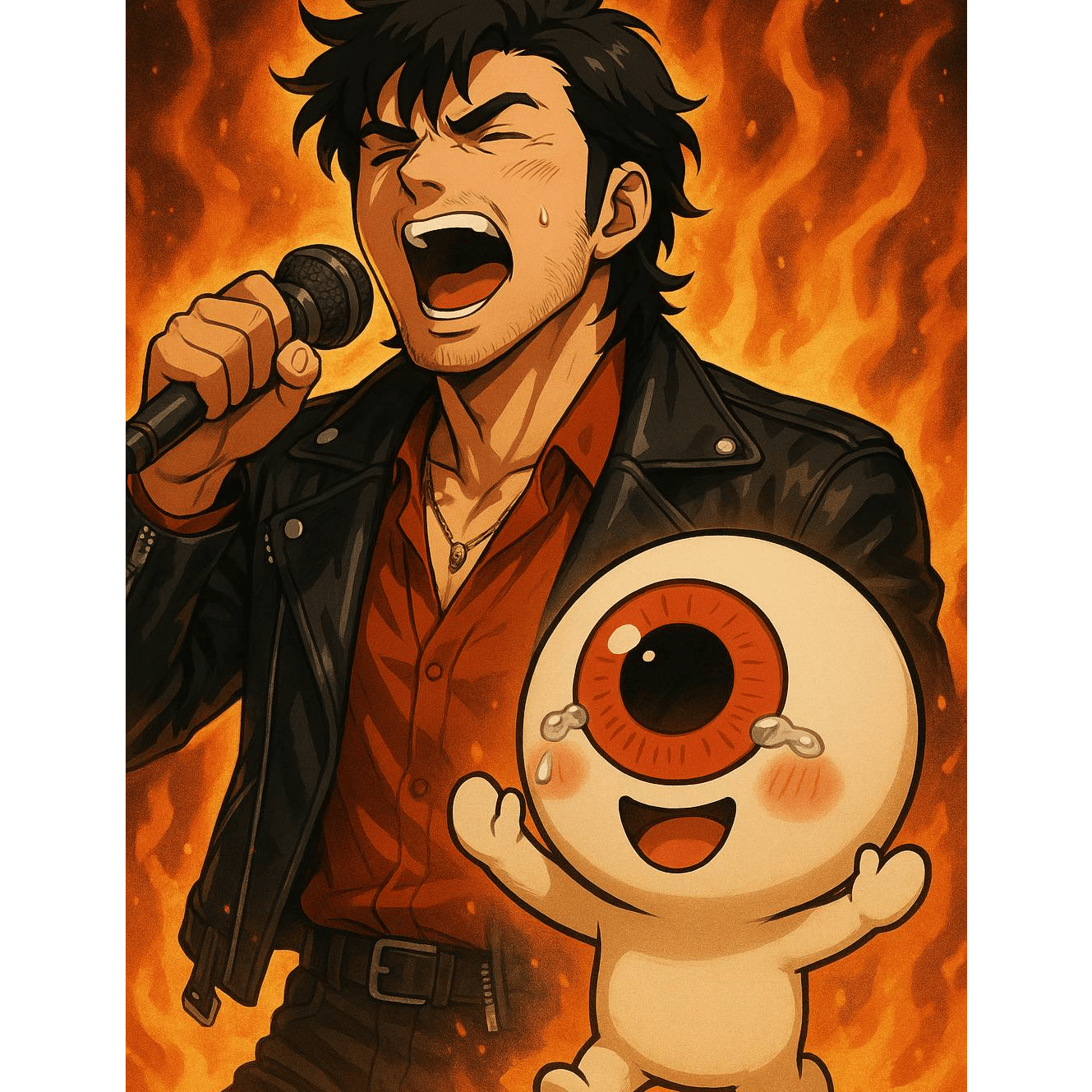 I’ll Be Your Flame (It’s sung by Dan Ohtaki.)