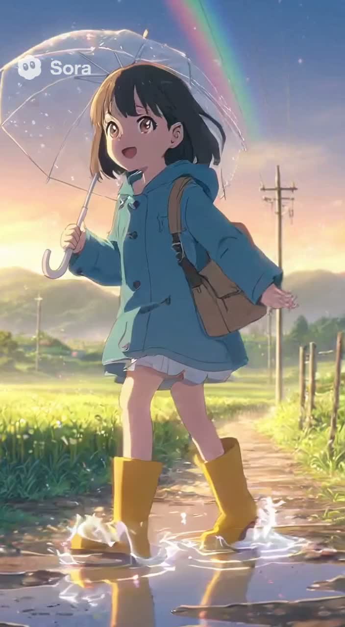 雨上がり