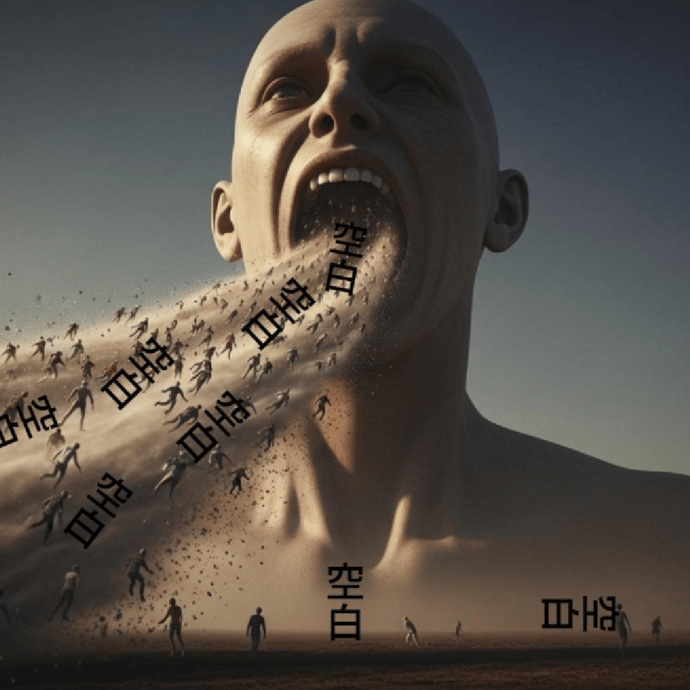 空白　