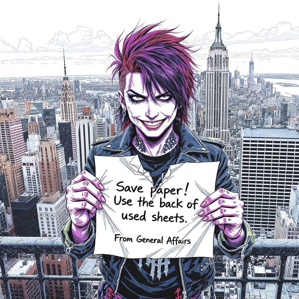 【裏紙なんていらない】(No Need for Back Paper) #Rock 
