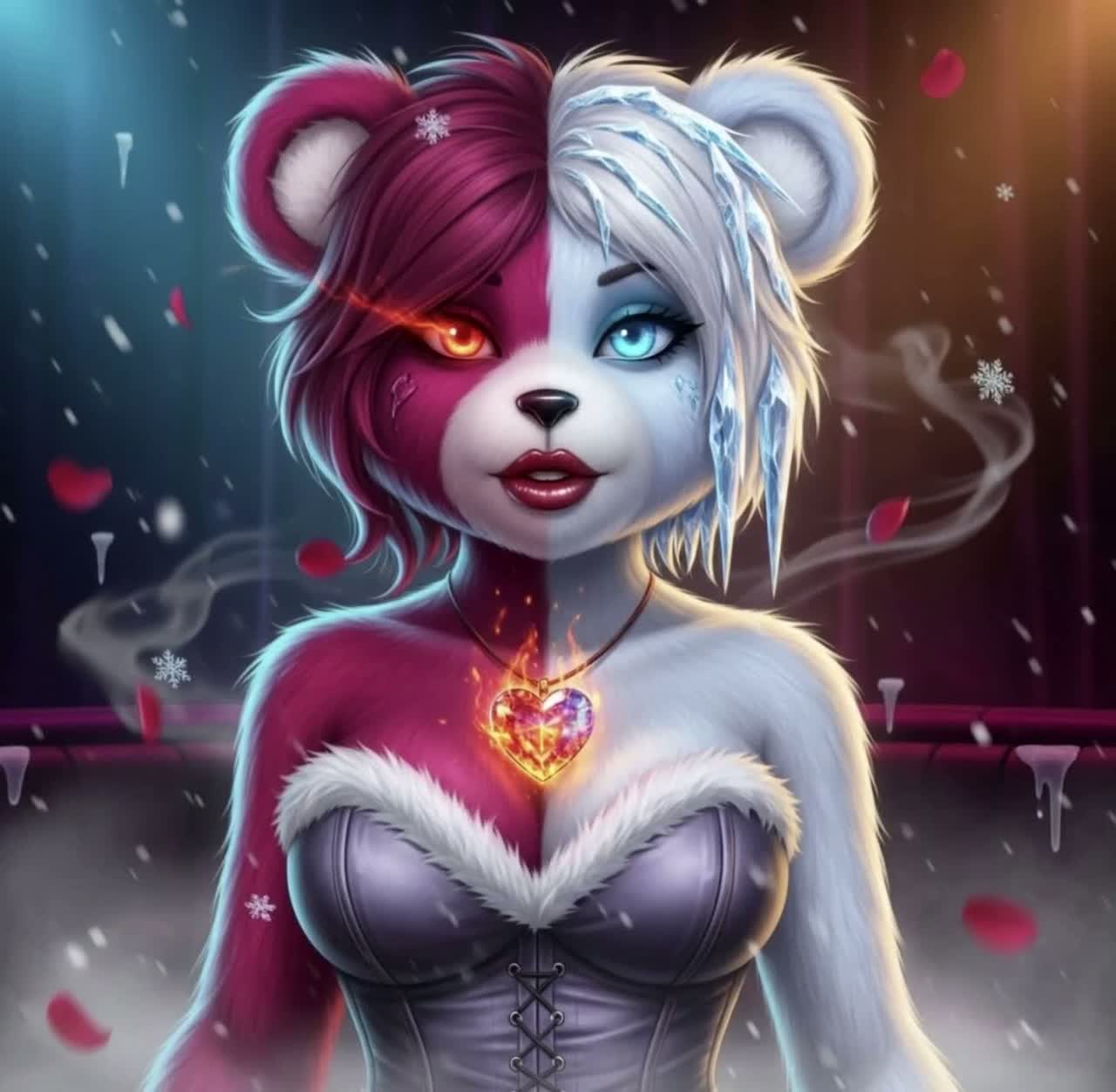 𝐓𝐄𝐃𝐃𝐘 𝐇𝐄𝐀𝐓 & 𝐒𝐍𝐎𝐖  #TeddyMe 
