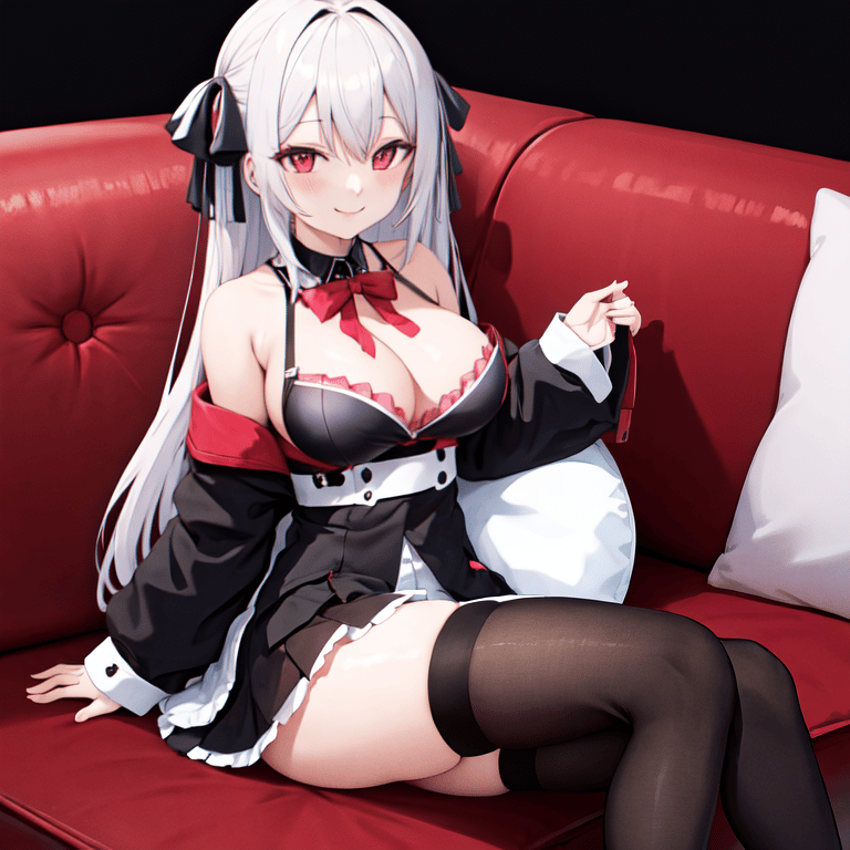 Squishy Lap Pillow Waifu