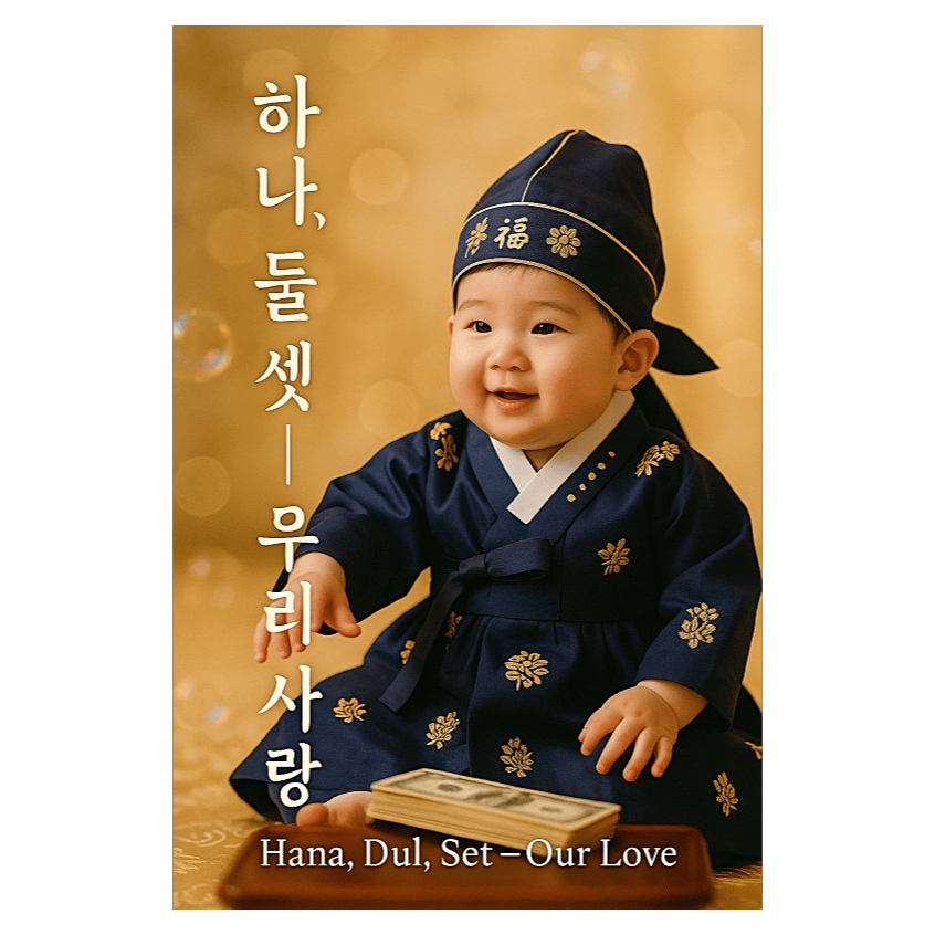 Hana, Dul, Set — Our Love (돌잔치 Song) 💯