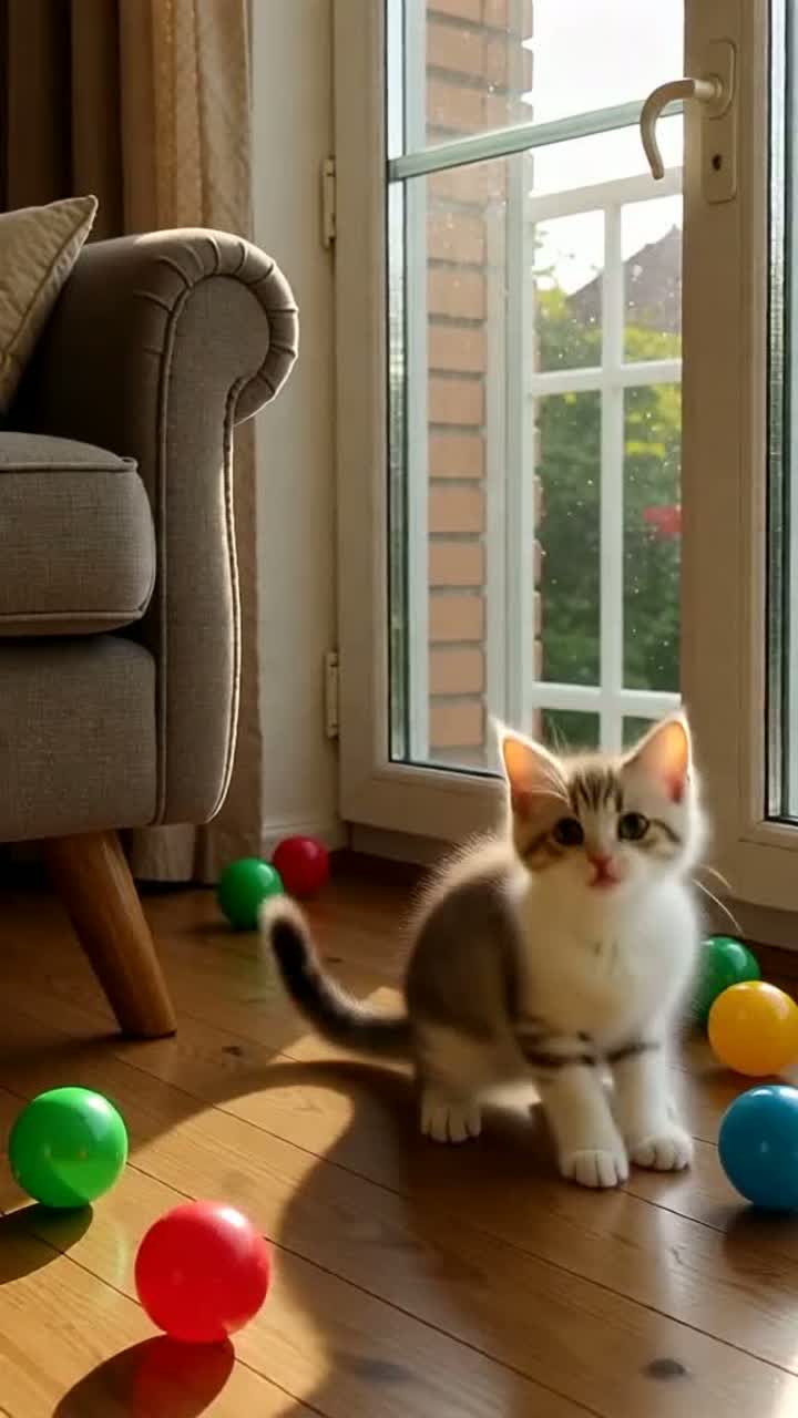 Мой котёночек-малютка