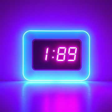Drei Uhr zehn. Drei Uhr elf.