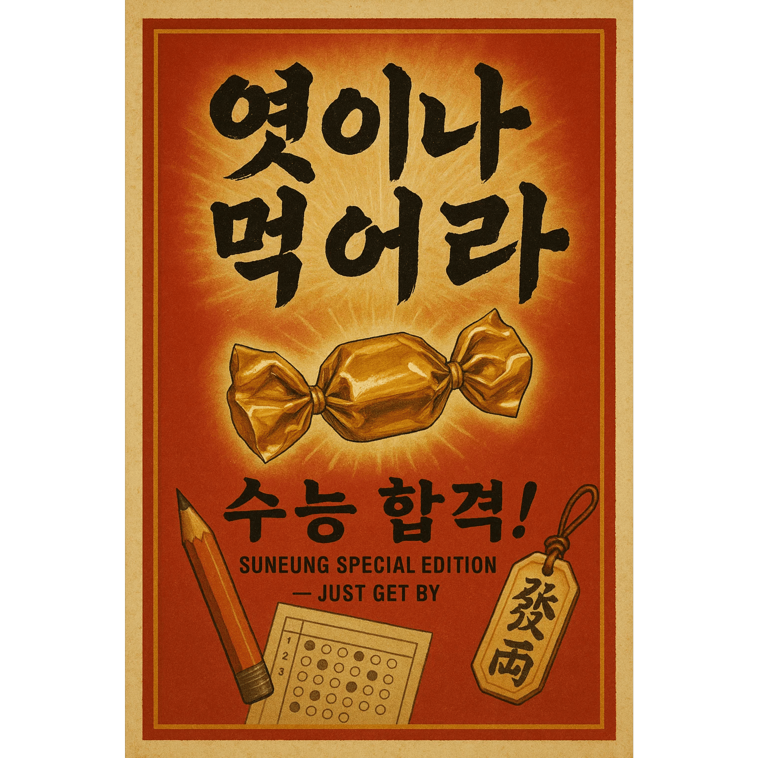엿이나 먹어라
