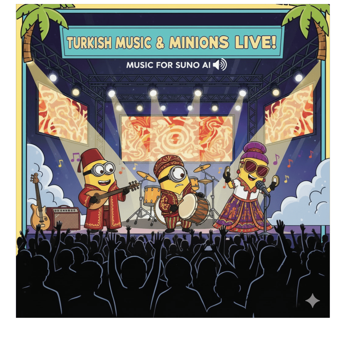 Minionii in turneu Istambul (Sevdan Olmasa - Arena Remix)