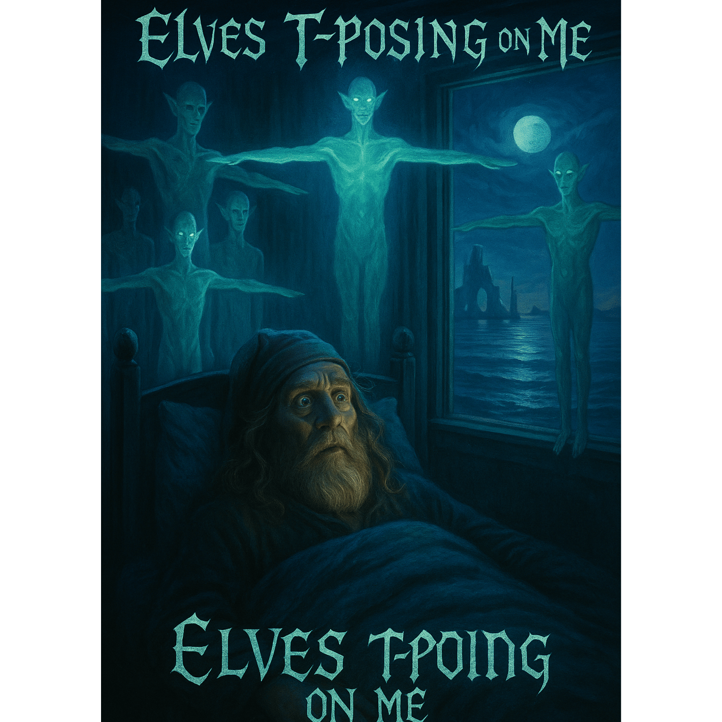 Elves T-Posing on Me 2 (Cover)