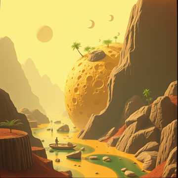 Descending on Planet Tortilla
